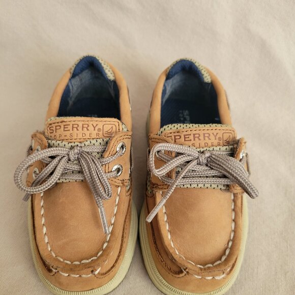 Sperry Toddler Lanyard Boat Shoe - Boys Size 6M US - Picture 3 of 10